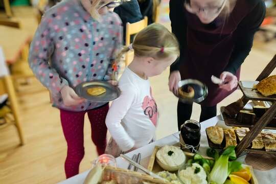 Společná snídaně s rodiči v MŠ 1