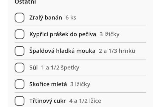 Banánová buchta  1