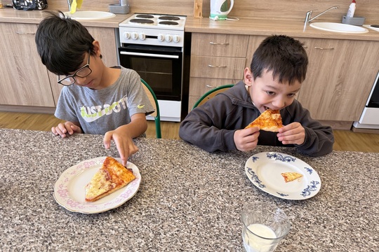 Zdravé vaření v přípravné třídě: Jednoduchá a chutná mini pizza 1