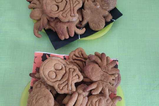 Halloweenské sušenky 1