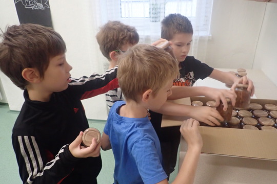 Příprava pečeného čaje 1