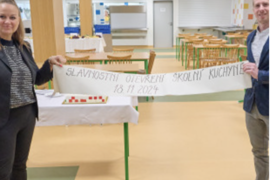 Slavnostní předání kuchyně! 1