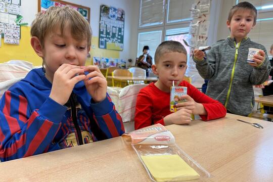 Mléko do škol v praxi – ochutnáváme, objevujeme, tvoříme 1