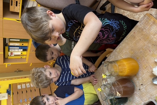 Jak jsme barvili vajíčka - Sluníčka 1