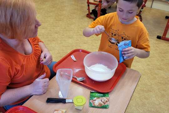 Halloweenské vaření a pečení v 1. a 2. ročníku 1