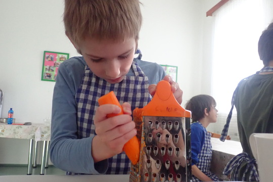 Příprava mrkvičkové pomazánky  1