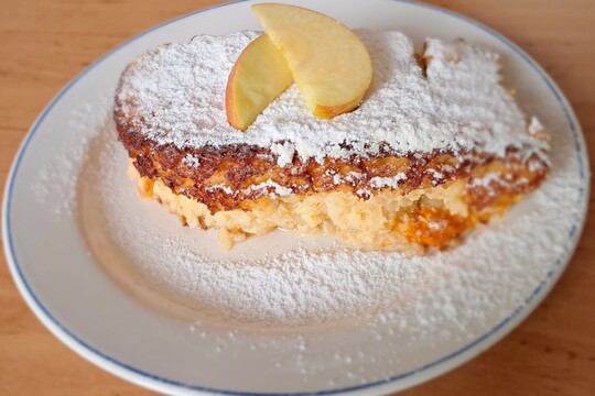 Rýžový nákyp s meruňkami 1