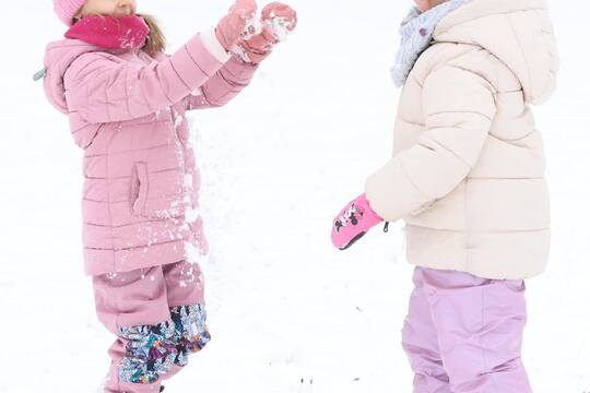 První sníh - článek v novinách Blesk 1