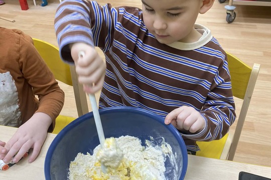 Tvarohové koblížky z trouby 1