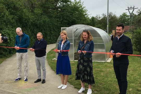 Díky podpoře společnosti Lidl se v Ludgeřovicích otevřela nová jedlá školní zahrada 1