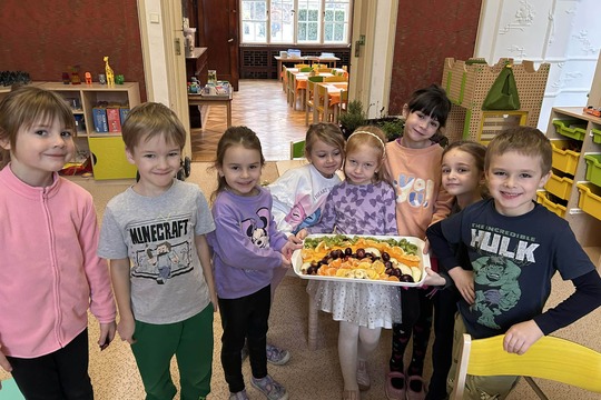 Vitamínový týden v MŠ nám. Republiky a odloučeném pracovišti MŠ Rudolecká 1
