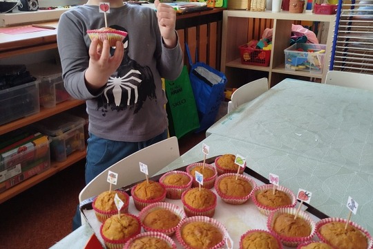 Zdravé mrkvové muffiny 1