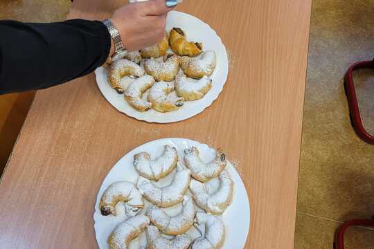 Svatomartinské rohlíčky v 1. a 2. ročníku 1