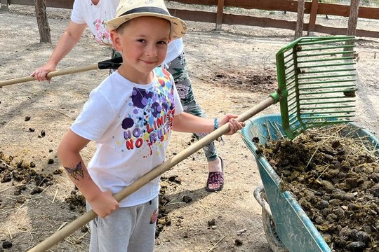 Malý farmář ve Farmaparku u Toma  1