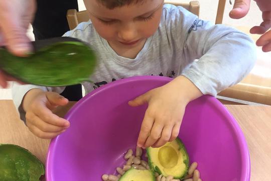 Chefs in Training - Avocado White bean spread 1