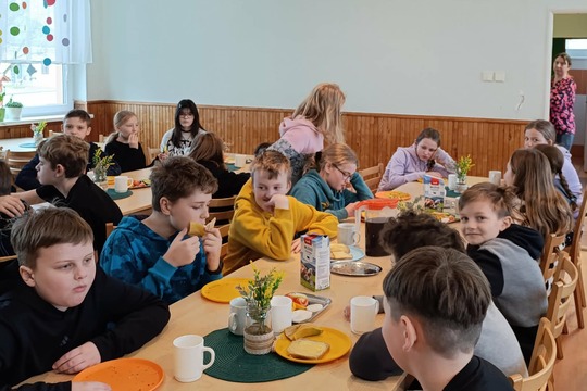 Společná svačina budoucích spolužáků 1