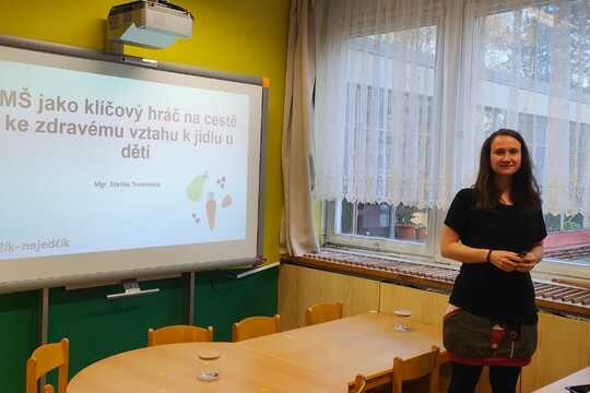 Navštívila nás Zdeňka Trummová 1