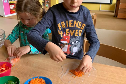 Chefs in Training - Spring Rolls  1