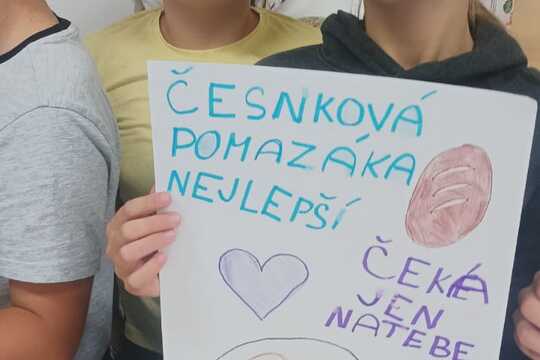 Čtvrťáci z áčka a zdravé pomazánky 1