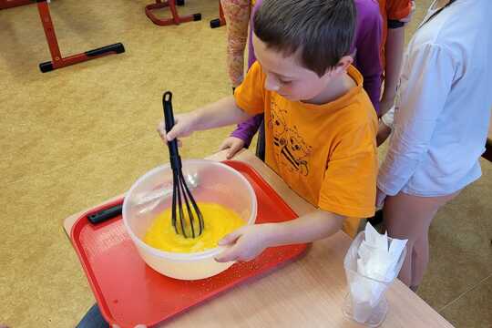 Halloweenské vaření a pečení v 1. a 2. ročníku 1