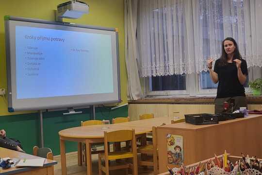 Navštívila nás Zdeňka Trummová 1