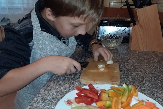 Příprava mrkvové a vajíčkové pomazánky 1