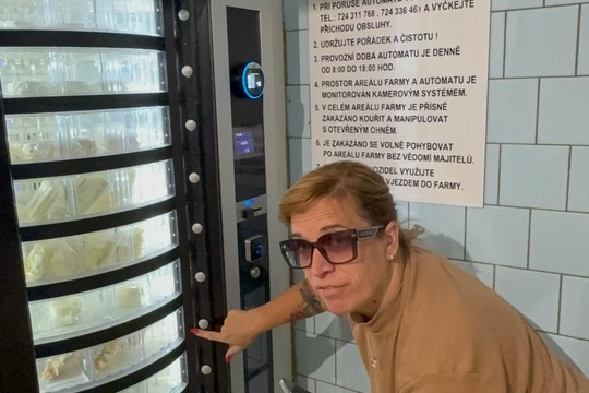 Čerstvý sýr a farma  1