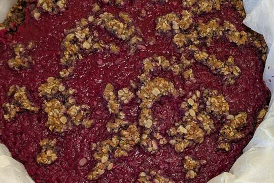 Vločkový koláč našich osmáků  1