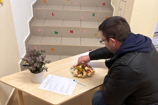 Dnešní ochutnávka slaných palačinek  1