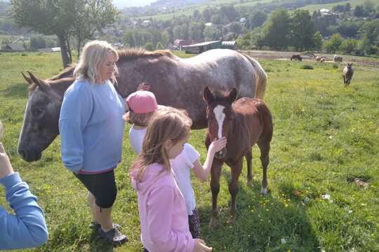 Návštěva farmy "Appaloosa". 1