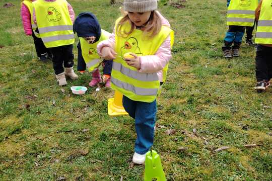 MŠ Sluníčko Krupka - Zajíček Hopík a velikonoční stezka 1