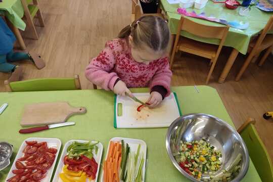 Zeleninový salát s černou čočkou  1