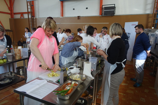 Praktický seminář pro kuchařky se konal v Ústí nad Orlicí díky donátorům Burzy filantropie a dalším sponzorům! 1