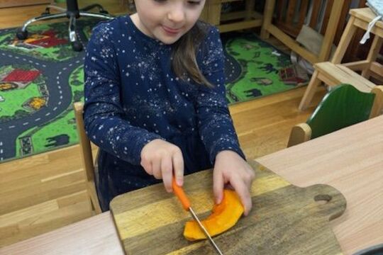 Vaříme kompot z Dýně - Sovičky 1