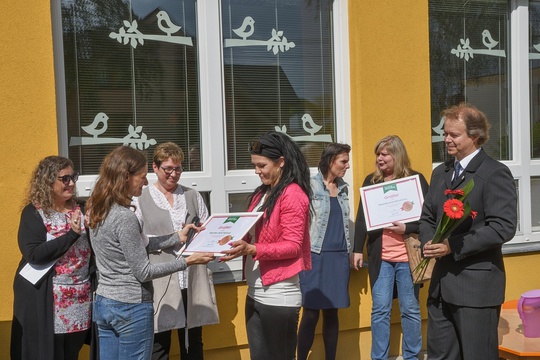 Bronzový certifikát pro MŠ Hradec nad Moravicí a odloučená pracoviště Kajlovec, Bohučovice, Jakubčovice 1