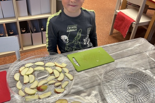 Křížaly z jablíček a zdravý fresh Křížaly z jablíček a zdravý fresh 1