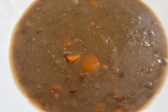 Polévka jako součást oběda Polévka jako součást oběda 1