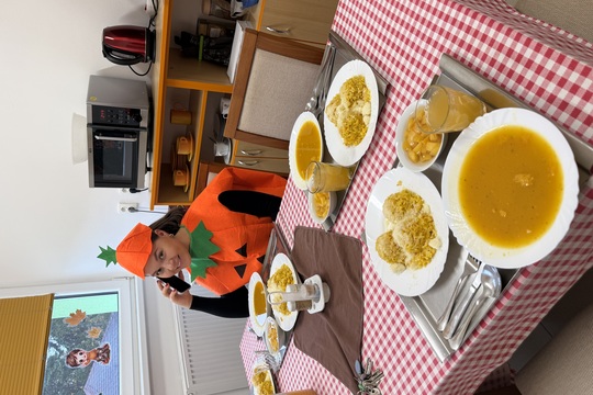 Oranžový den v MŠ Sluníčko Krupka 1