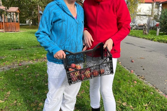 Moštování našich JABLÍČEK 1