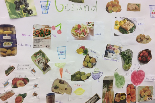 Zdravé a nezdravé potraviny ve výuce německého jazyka 1