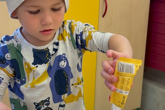 Šlehaný banánový tvaroh 1