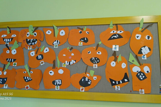 Podzimní dýňování ve školce Podzimní dýňování ve školce 1