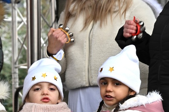 Vánoční vystoupení na Ústecké Vánoce 1