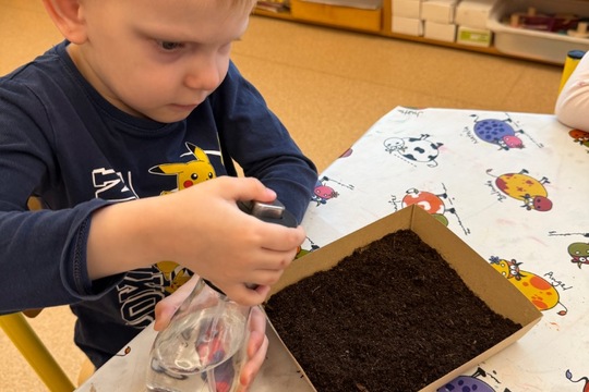 Zahradničení v třídě broučci 1