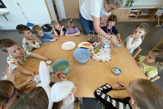 Pomazánky z rukou dětí 1