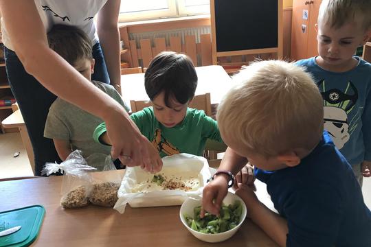 Chefs in Training- Yogurt Bark 1