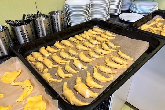 Oslava svátku sv.Martina u nás v Srdíčku  1