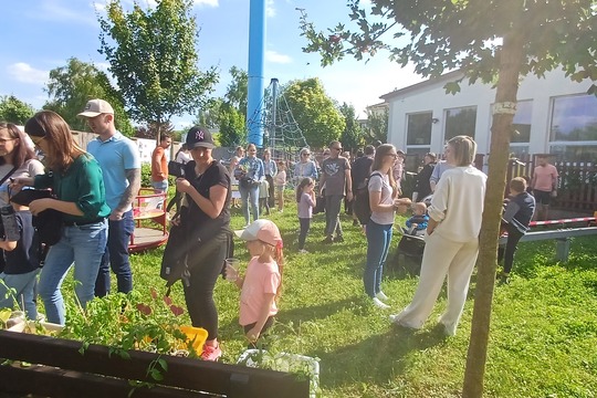 Náš první farmářský trh 1