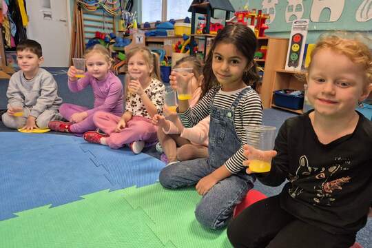 Džus a krmítka z čerstvých pomerančů 1