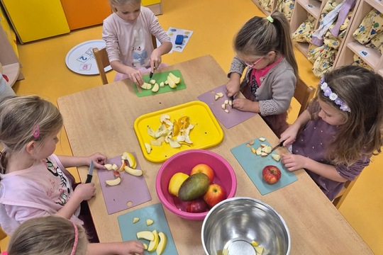 Vitamínový týden v MŠ nám. Republiky a odloučeném pracovišti MŠ Rudolecká 1